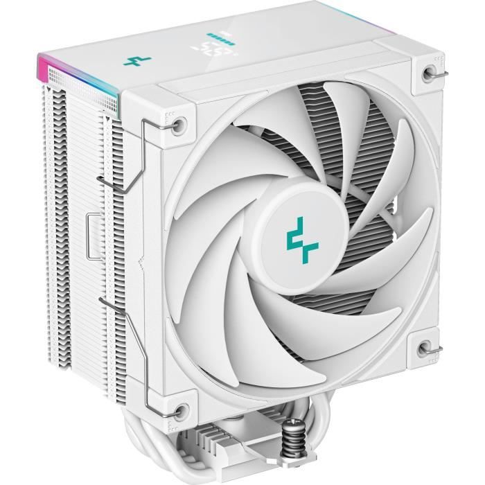 DEEPCOOL – AK500S Digital (Blanc) – Ventirad CPU – 1x120mm – ARGB – Afficheur Digital