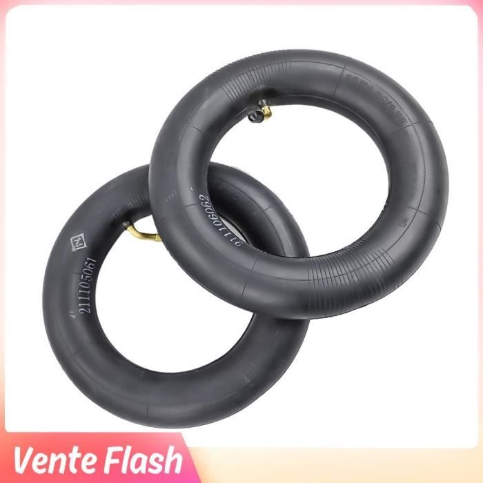 WANGSHAOWEI Pneu Scooter Électrique 10x2.75 – Chambre à Air Renforcée, Confort Et Silence (Valve Droite)