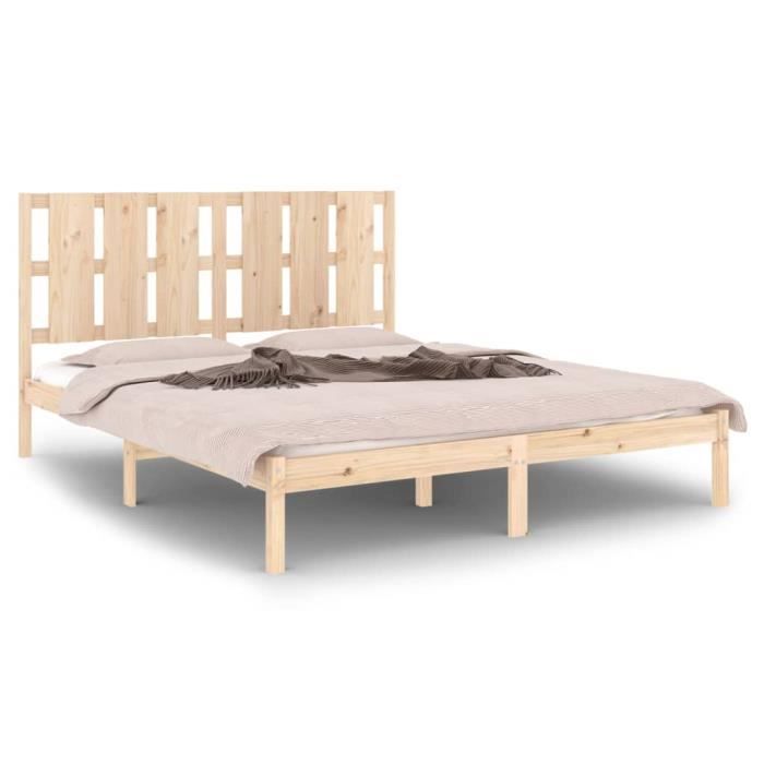Cadre De Lit Bois 160x200null