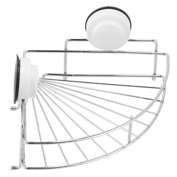 Duokon Shower Shelf, Corner Shower Shelf Practical with Suction Cup for