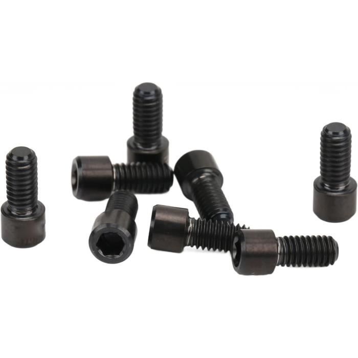 Boulons de pédale de vélo de montagne, 50 pièces, 8x6mm