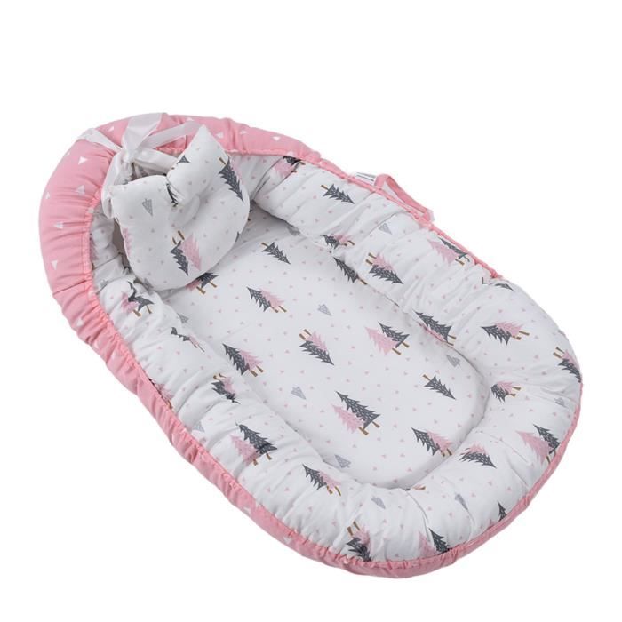 EJ.life Chaise longue de sommeil pour bébé Chaise longue de bébé épaissie en coton doux