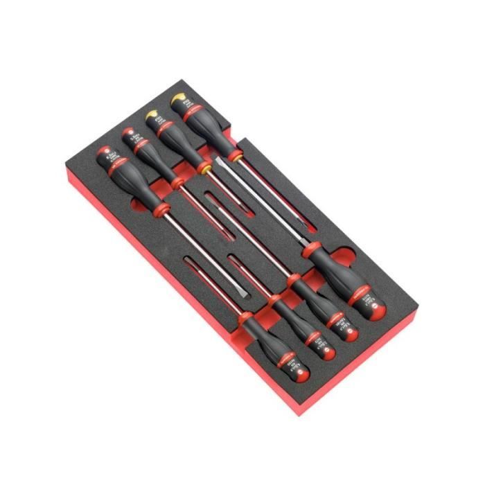 Facom Module Mousse 9 Tournevis Plats - vue 2