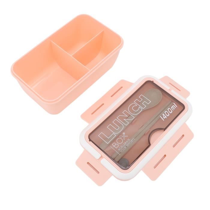 Boîte à Repas Bento Japonaise Ovale En Bois Avec 4 Séparations Motif Poissons, KINSK