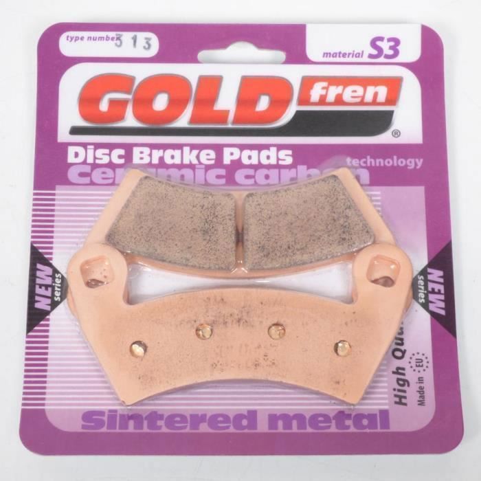 Frittées Goldfren plaquettes de frein pour SUZUKI LT 230 el front rh 1990 Frittées Goldfren plaquettes de frein pour SUZUKI LT 230 el front rh 1990