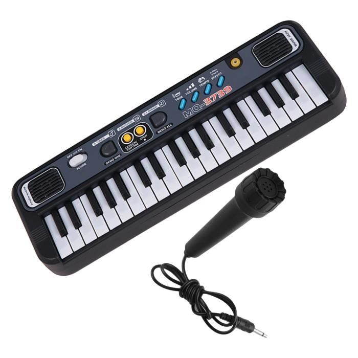 Mini clavier de piano électrique numérique portable à 37 touches avec 24  chansons de démonstration cadeau musical pour les 3739 - Cdiscount  Instruments de musique