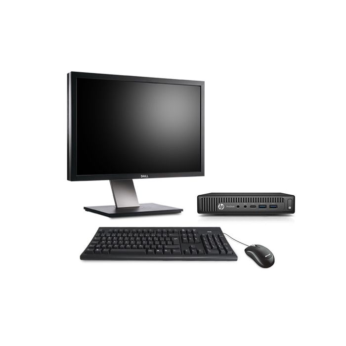 Ordinateur de bureau - HP ProDesk 600 G2 DM - 16Go - 512Go SSD + Écran 24 - Hewlett packard