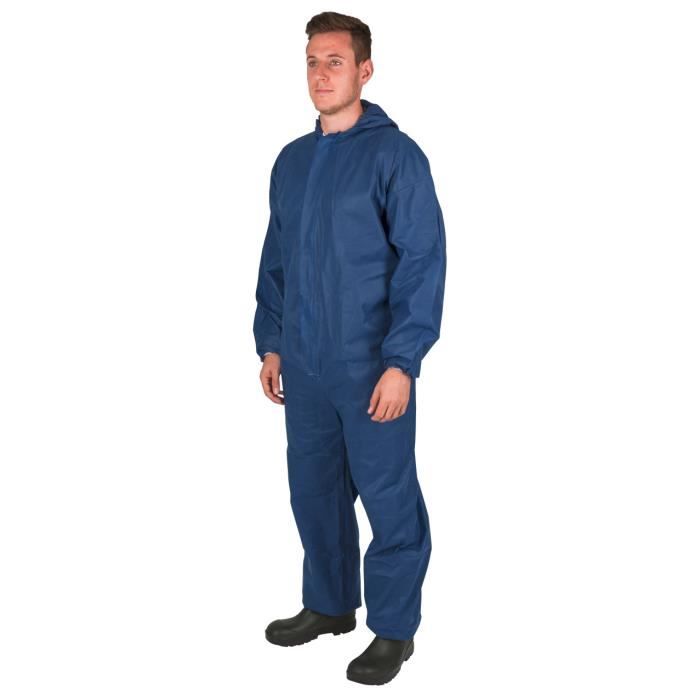 Combinaison de protection jetable Kerbl - bleu - 3XL