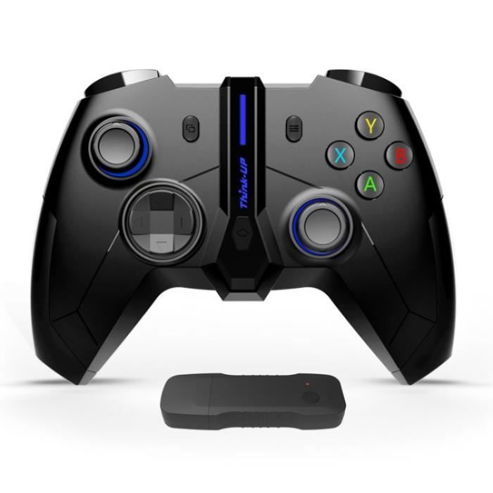 Manette sans fil Microsoft Xbox One (gris/bleu)