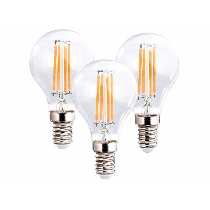 12 ampoules LED G9 blanc chaud, 4,5 W, 480 lm, 360° - PEARL