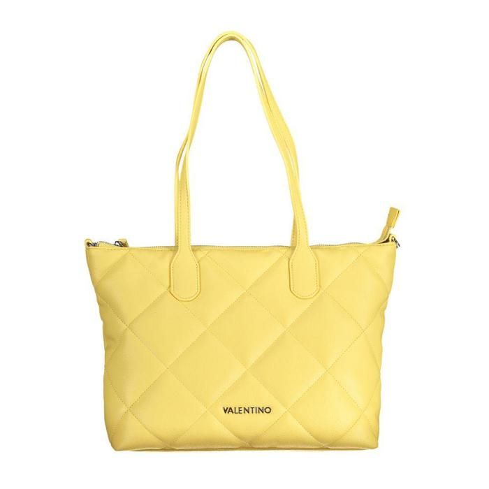 VALENTINO Sac à épaule jaune pour femme - Cold Re Shopping Bag Senape ...
