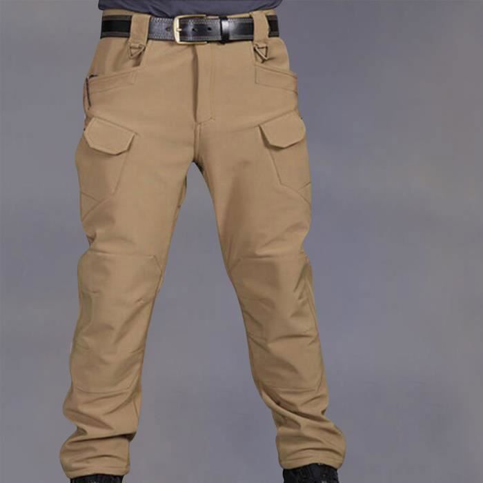 Pantalon Chino GAP Homme Taille 31x30 - Coupe Décontractée En Coton Couleur Crème Caramel
