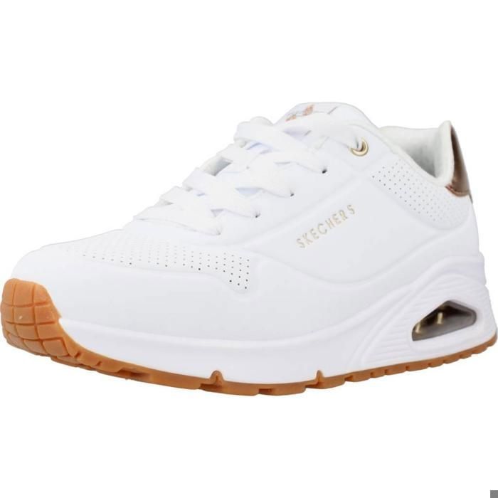 Skechers Zapatillas Niña Modèle Chaussure Skechers Modèle Uno Gen1 - Coleur Blanc
