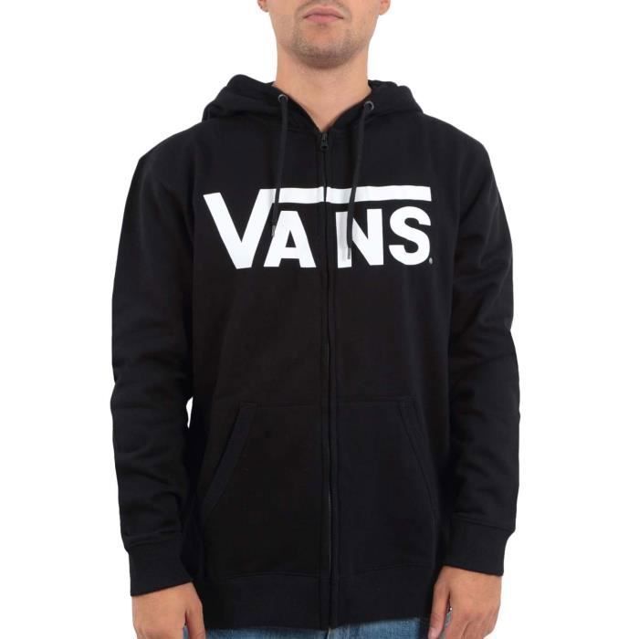 Vans Classic Homme sweatshirt à capuche zippé à capuche décontracté - -