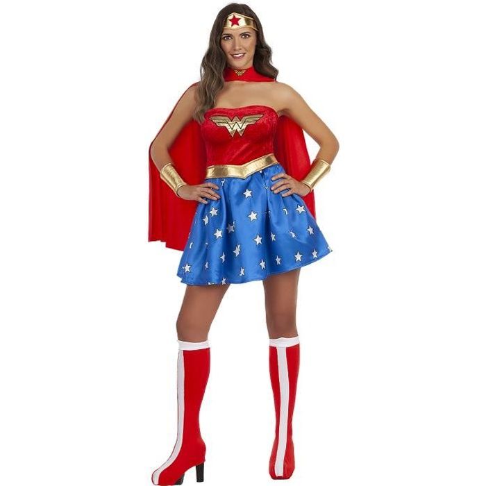Déguisement Wonder Woman sexy femme - Super héros, DC Comics