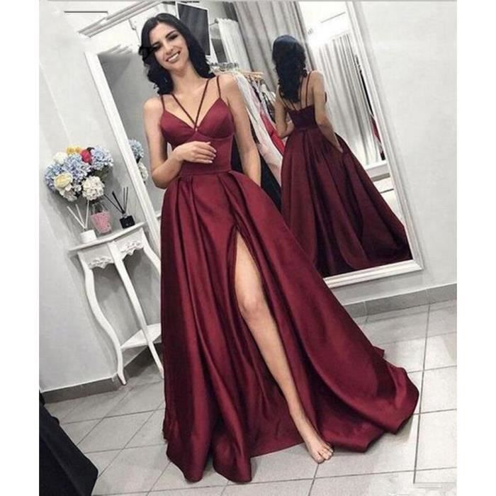 Robe De Soirée Satin