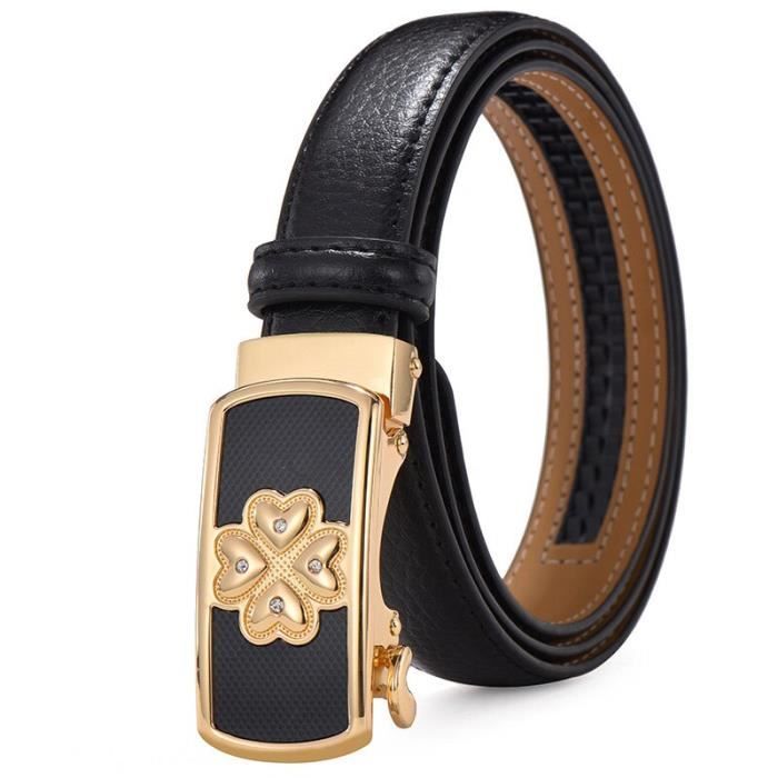 Ceinture Fille Primigi En Cuir Véritable, 65 Cm, Boucle étoile Strass, Fabriquée En Italie