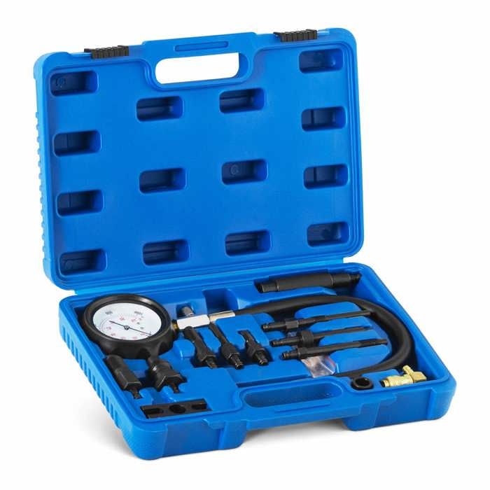 Testeur De Compression Moteurs Diesel TDI CDI 0-70 Bars - Kit Complet En Coffret