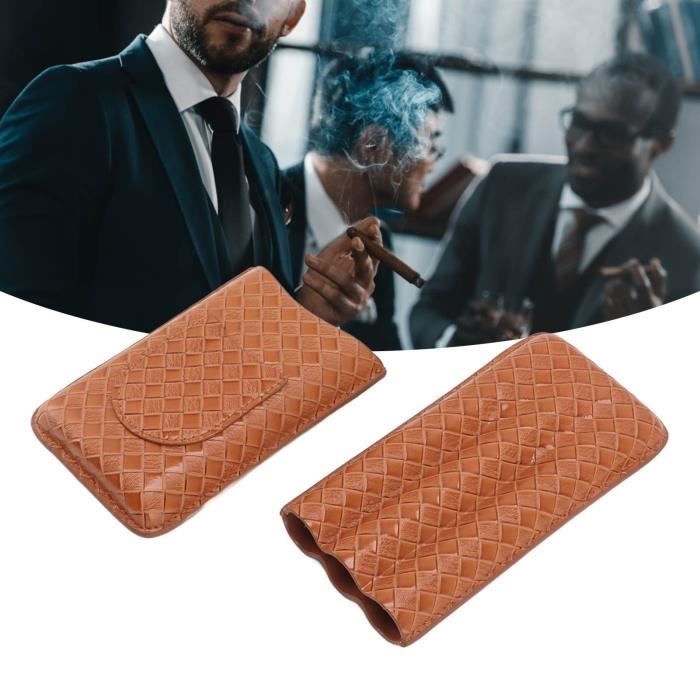 Cave à cigares personnalisée avec nom, boîte à cigares portable en cuir PU, cadeau d'enterrement de vie de garçon, cadeau de mariage/d'anniversaire pour garçon d'honneur/amateur de cigares