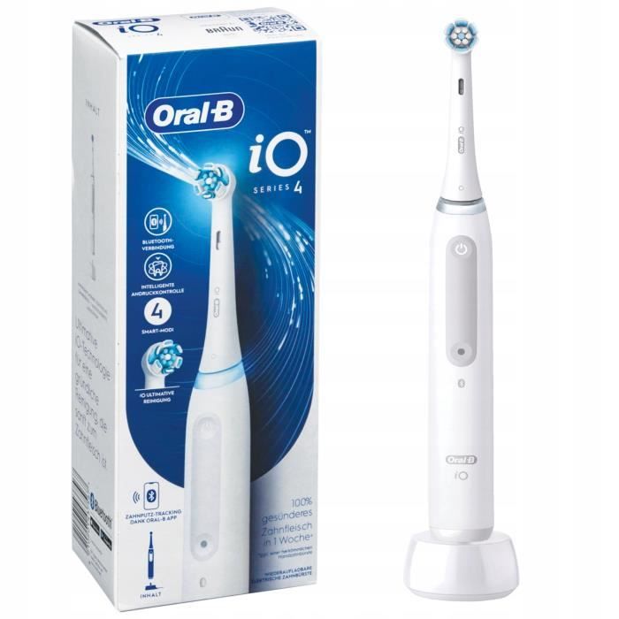 Oral-B iO Series 4 Quite White brosse à dents