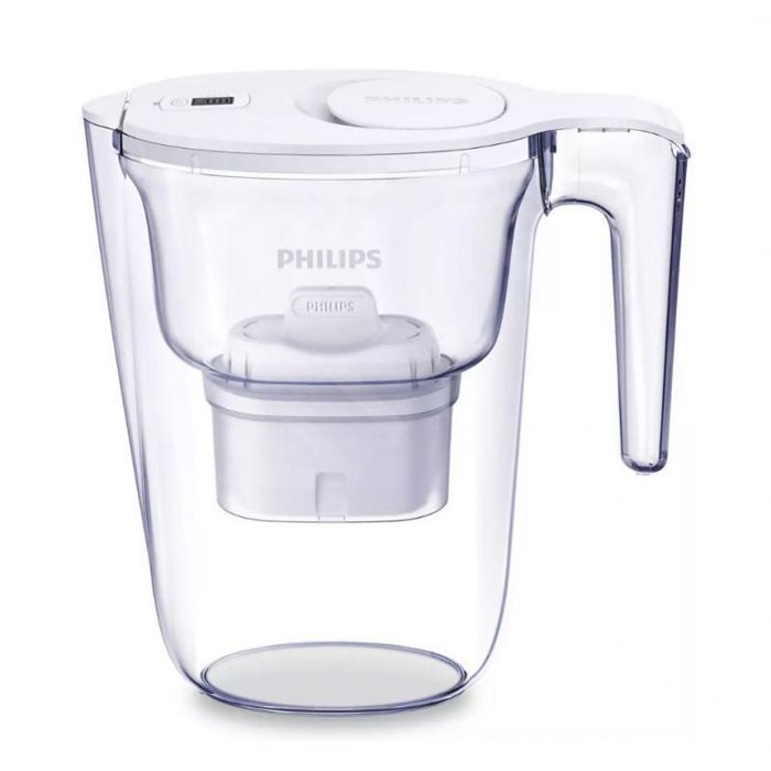 Carafe filtrante Philips PHAWP2933WHT24 2 6 Minuteur numérique Microfiltration