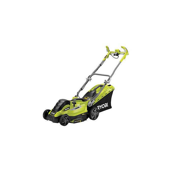 Tondeuse électrique RYOBI RLM15E36H - 1500W 36cm de coupe - 5 réglages de hauteur de coupe + Mulchin