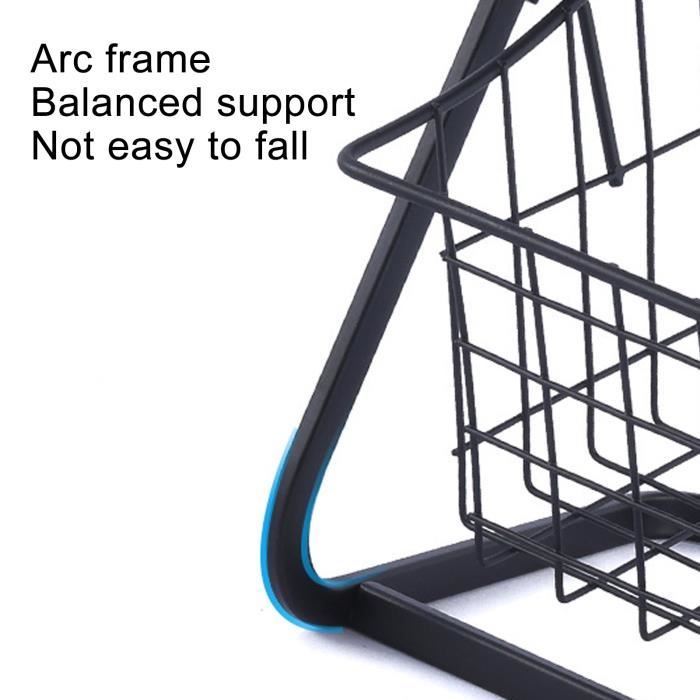 Panier d'oeuf Small Metal Egg Support d'oeuf avec poignée Black Rustic Kitchen Rangement Panier de rangement Organisateur de comptoir pour œufs frais, pain, fruits, légumes, support Panier d'oeuf Small Metal Egg Support d'oeuf avec poignée Black Rustic Kitchen Rangement Panier de rangement Organisateur de comptoir pour œufs frais, pain, fruits, légumes, support
