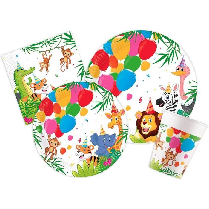 80 Tovaglioli Di Carta A Tema Dinosauro - 33x33 Cm Per Feste E Compleanni Bambini - Foto 5