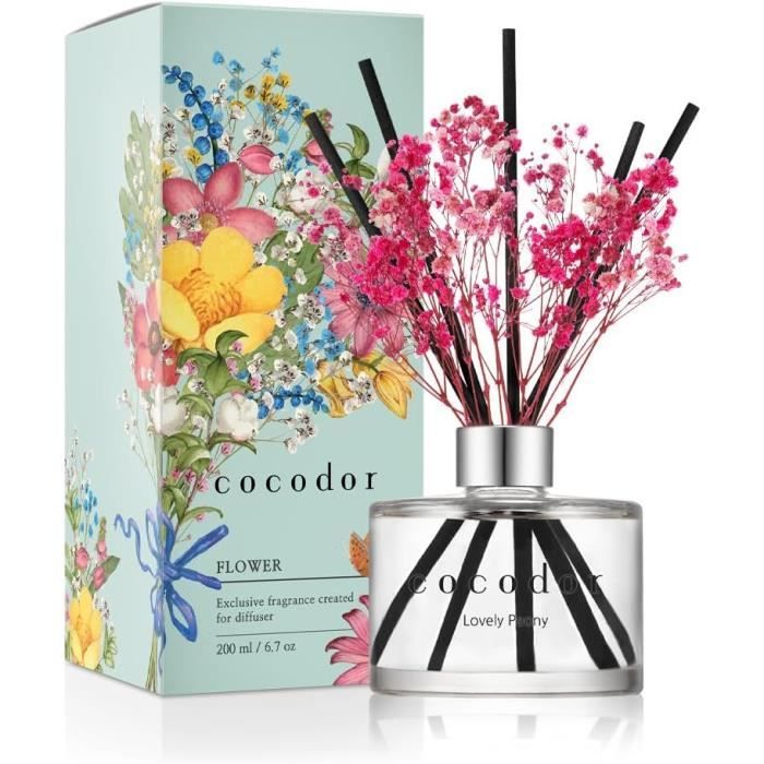 Fleurs De Diffuseur En Rotin - Parfum Naturel Pour La Maison