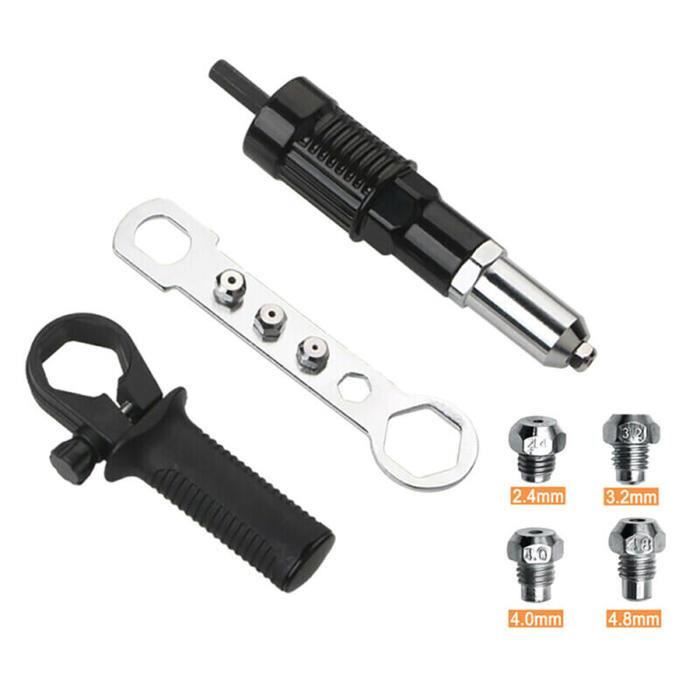 AUTOUTLET Kit 8 Pistolets à Rivets Manuel - Outil Fixation Robuste
