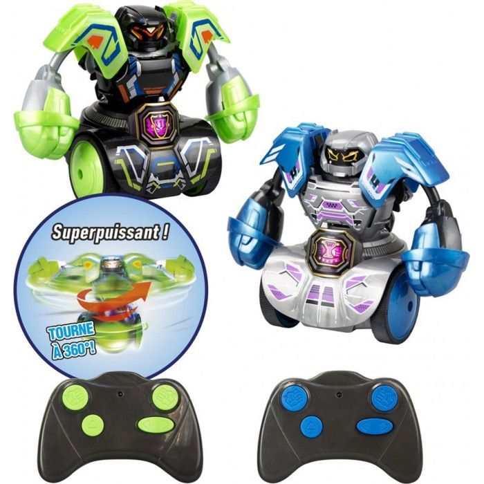 Pack 2 Robots éducatifs télécommandés Silverlit Kombat Tornado - vue 3