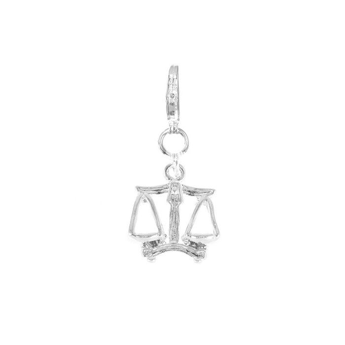 Bijou charm - So Charm - Balance Signe du Zodiaque - Plaqué Or - Mixte - 14x16mm