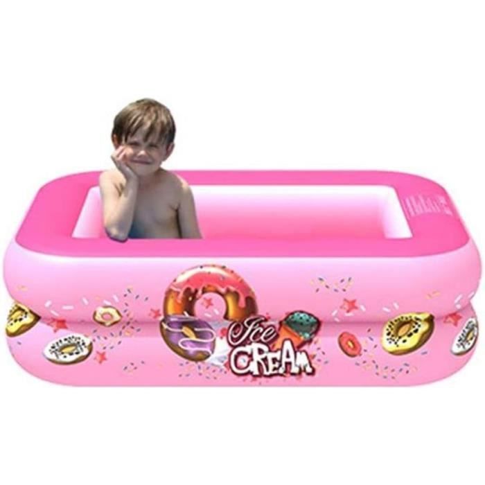 JOYIN Piscine Bébé Avec Auvent Licorne – 137x142x71 Cm – 53 L – Protection UV – Matériau Résistant – Cadeau Été