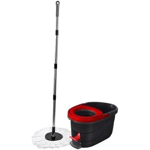 Balai Serpillère QuickClean : Tête Rotative 360° Pour Nettoyer Partout Sans Effort !