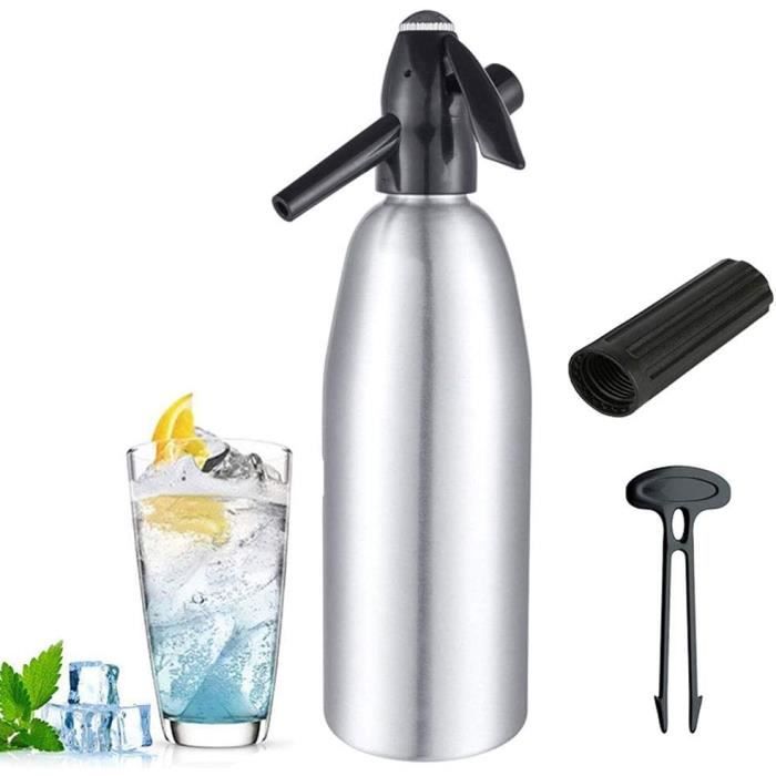 DYJD Manuel Soda Siphon CO2 Distributeur Générateur Bulle d'eau fraîche ...