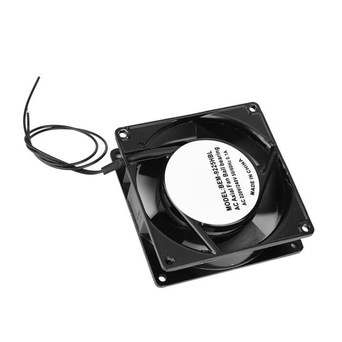 Ventilateur De Refroidissement 12V 0,47A 6025 – Double Roulement à Billes – 3 Fils – Pour PC Ou électronique