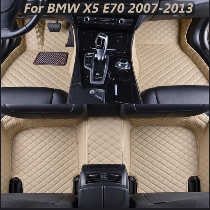 Série Plat Anti-Dérapant Basic Tapis de coffre pour BMW x5 f15 2013-5//7 places 3