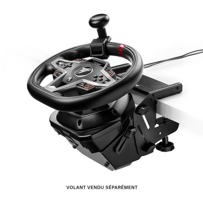 Pack Volant gaming Thrustmaster SimTask T128 pour PS5 PS4 et PC + Levier de vitesses TH8S - vue 5