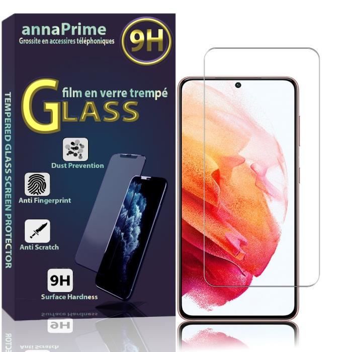 Ultra Claire Film Protecteur en Verre trempé de Haute qualité pour Samsung Galaxy S21 Plus 3D Couverture Complète 2 Pièces Dureté 9H Galaxy S21 Plus Film Protection Ecran Verre Trempé, 