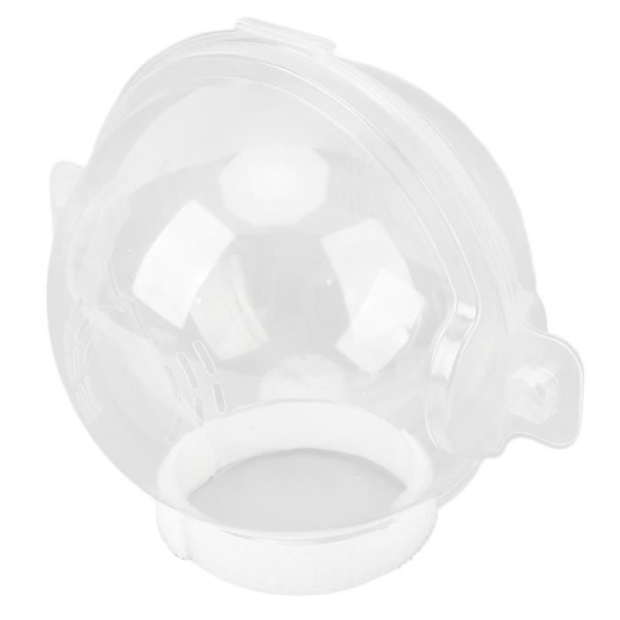 Comparer les prix de Muselière transparente pour chat - VVIKIZY - Respirante - Réglable - Confortable