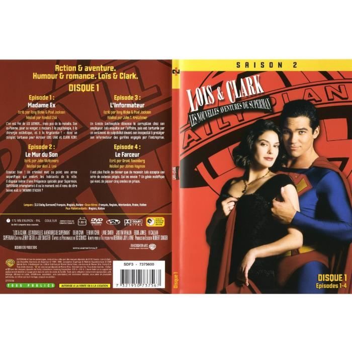 LOIS ET CLARK SAISON 2 DISQUE