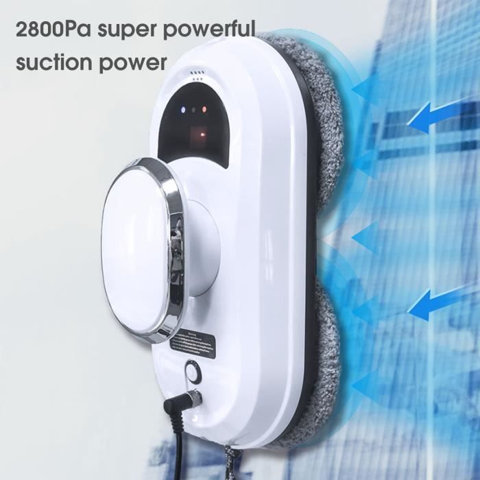 Robot Laveur Vitre Electrique du système UPS Anti-Chute Contrôle dAPP - Wirlsweal