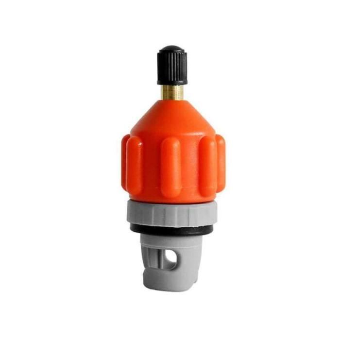 Adaptateur De Valve à Air Emoshayoga – Pour Kayak, Paddle Et Bateau Gonflable – PVC Stable, 2 Anneaux D’étanchéité