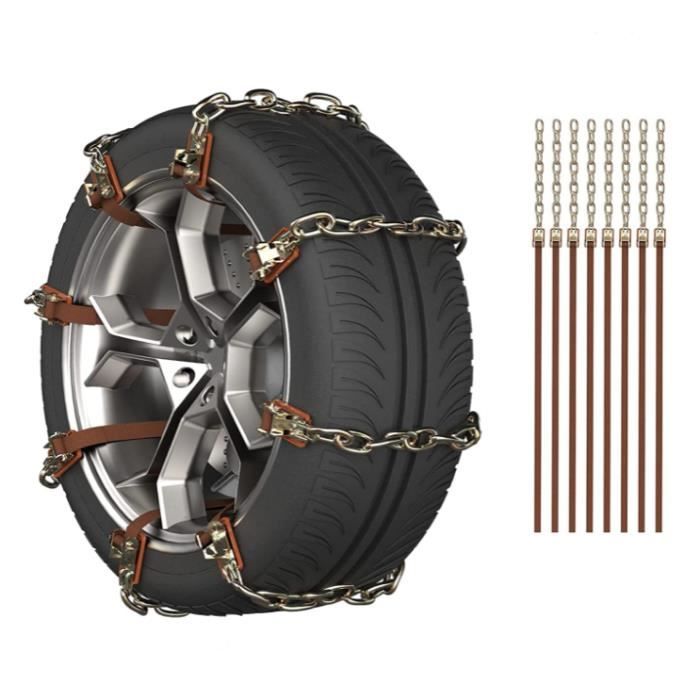 Chaînes à Neige XXL Lescars Pour Pneus 225/55 R19 - Avec Boîte De Transport