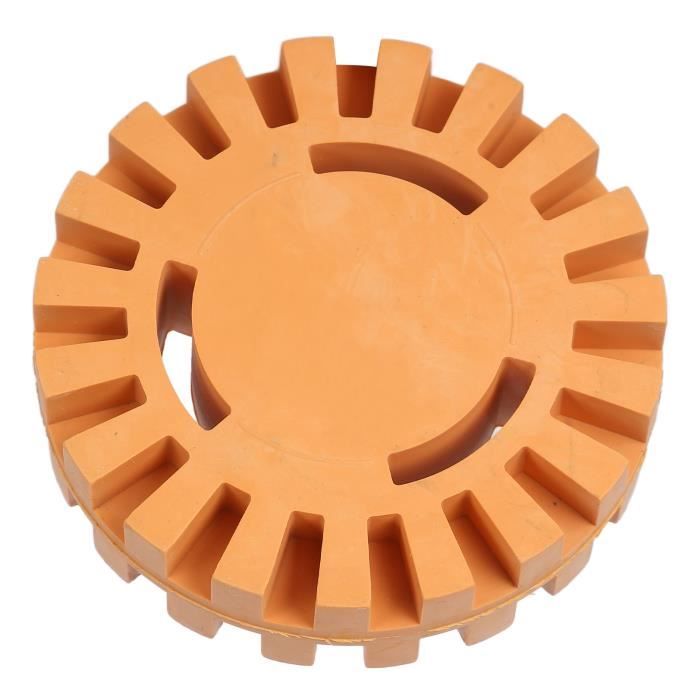 Roue Décolleuse Autocollants 4 Pouces - Gomme Caoutchouc Pour Résidus Adhésifs - Compatible Perceuse