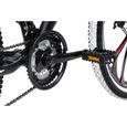 VTT Tout Suspendu 27,5" Scrawler noir-rouge KS Cycling - 21 Vitesses - Taille de Cadre 46 cm-1