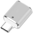 OCIODUAL Adaptateur USB C OTG Gris Convertisseur Haute Vitesse pour Smartphone Tablet Ordinateur Portable Clavier Souris-1