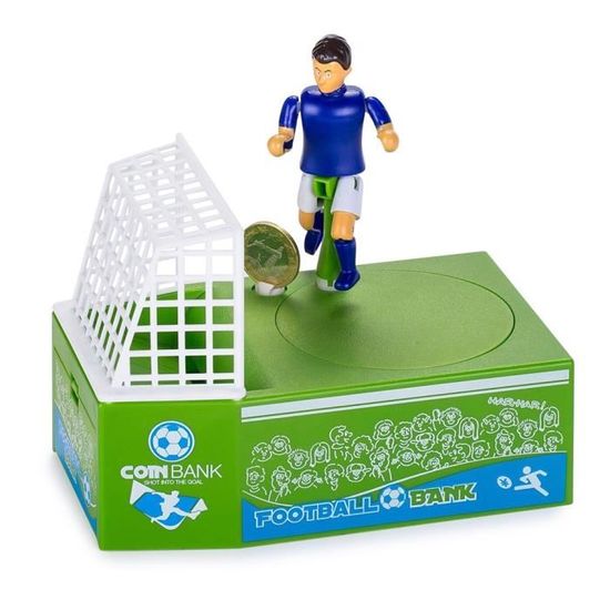 Tirelire Football Enfant DBPBToU - Matériau Émaillé Sécurisé - Cadeau Fun
