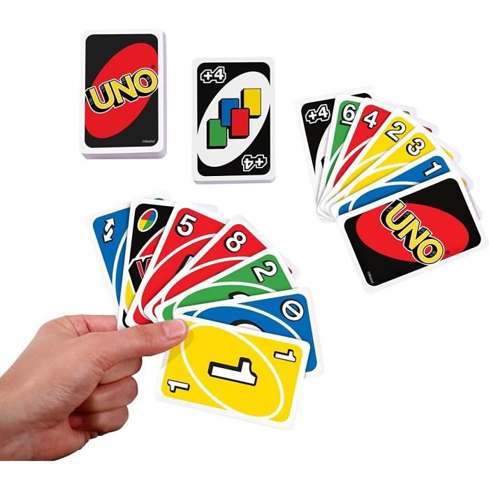 Jeu de cartes UNO Triple Play, 7 ans et plus