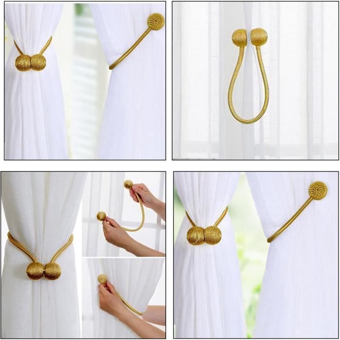 52cm Clips Magnétiques SULIUDAJI Lot De 2 Embrasses Rideaux Magnétiques Beige – Attaches Rideaux Sans Percer, Élégantes 52 Cm – Idéales Maison, Bureau, Hôtel 52cm Clips Magnétiques SULIUDAJI Lot De 2 Embrasses Rideaux Magnétiques Beige – Attaches Rideaux Sans Percer, Élégantes 52 Cm – Idéales Maison, Bureau, Hôtel